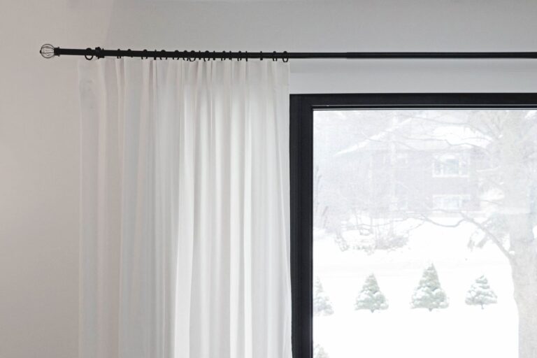 How to Hang Curtains: Rod Height, Width, Length and Fullness